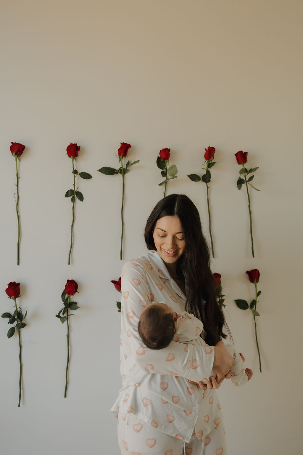 Bamboo Zip Pajamas | Love Notes - Grey