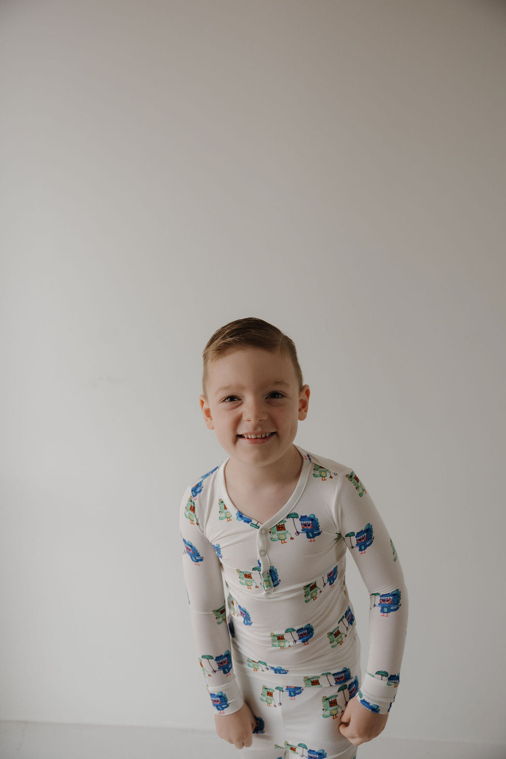 Bamboo Two Piece Pajamas | Charli's Monsters