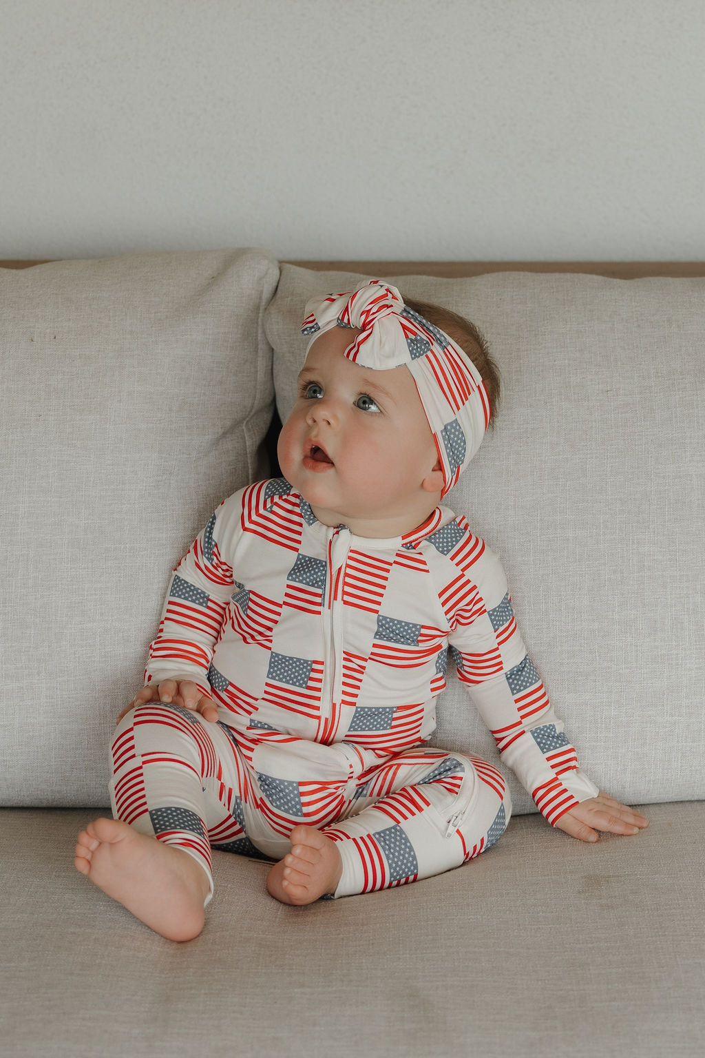 Bamboo Zip Pajamas | Americana