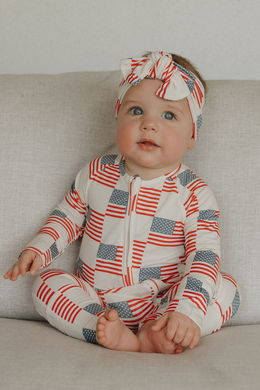 Bamboo Zip Pajamas | Americana