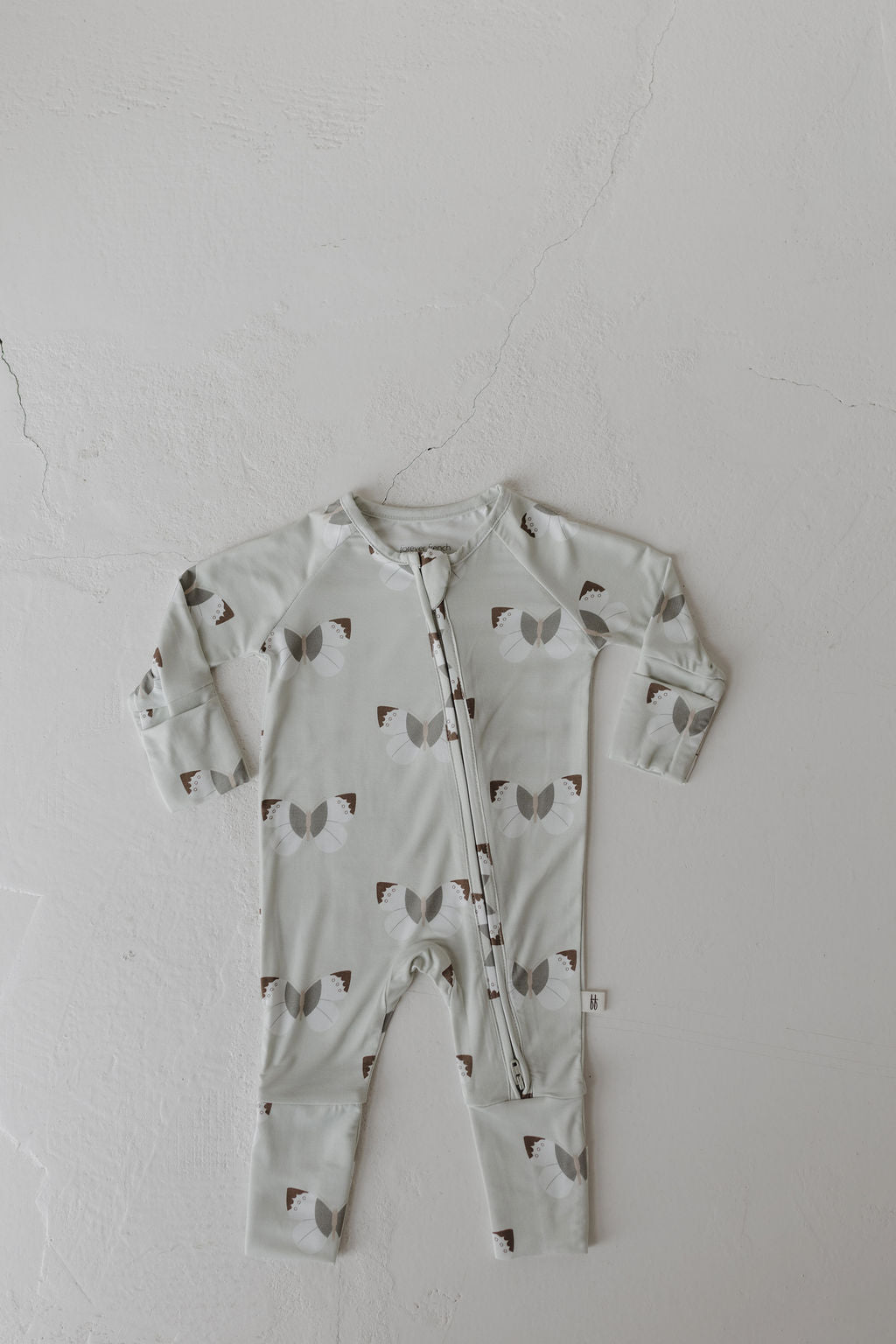 Bamboo Zip Pajamas | Butterflies