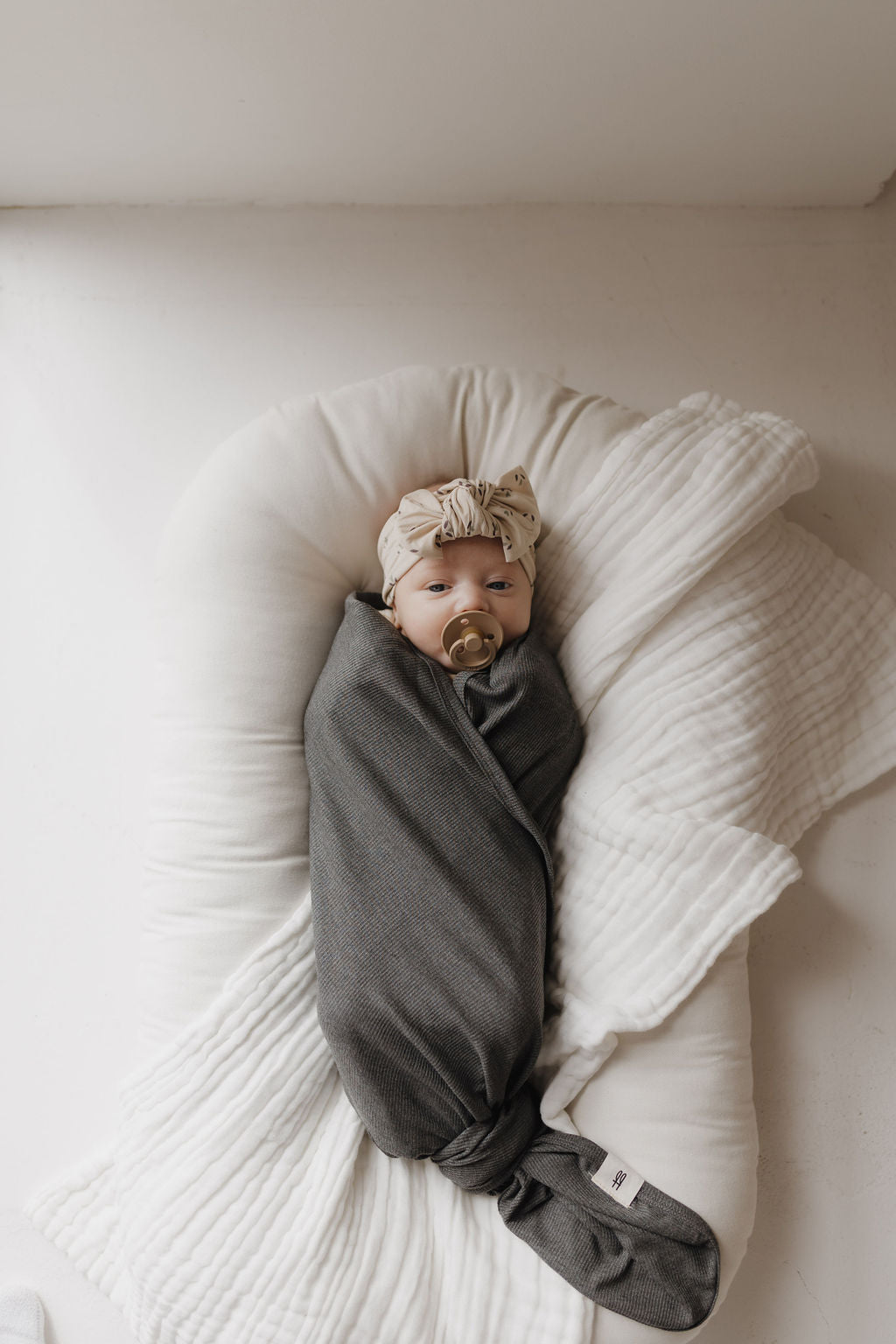 Bamboo Swaddle | Shadow