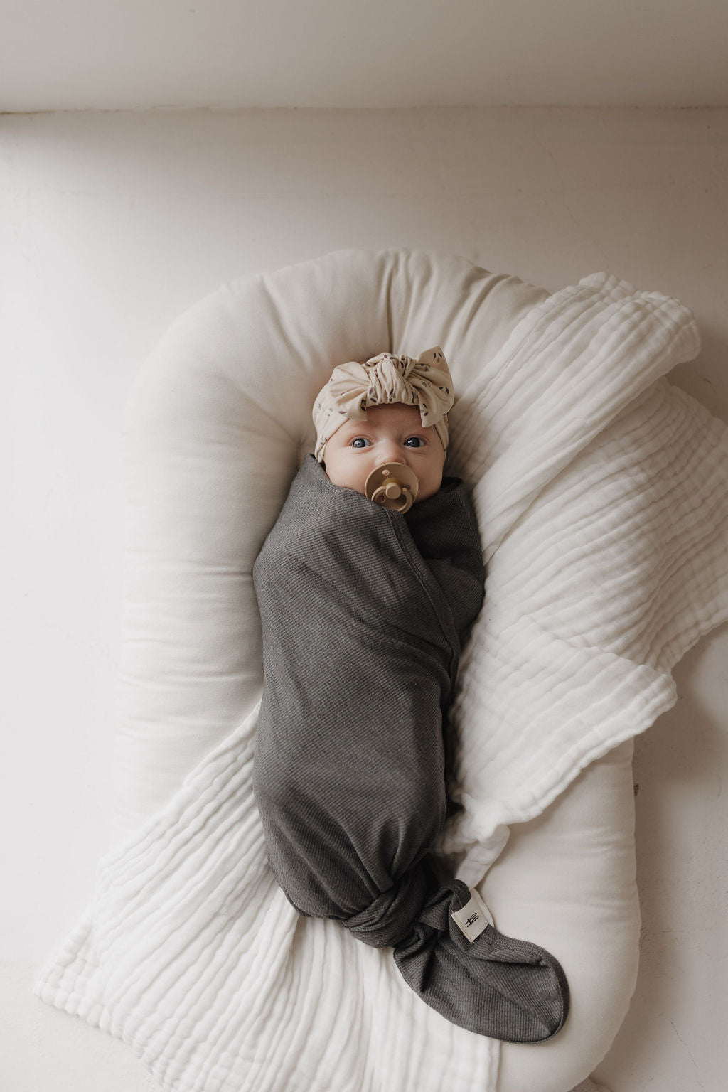 Bamboo Swaddle | Shadow