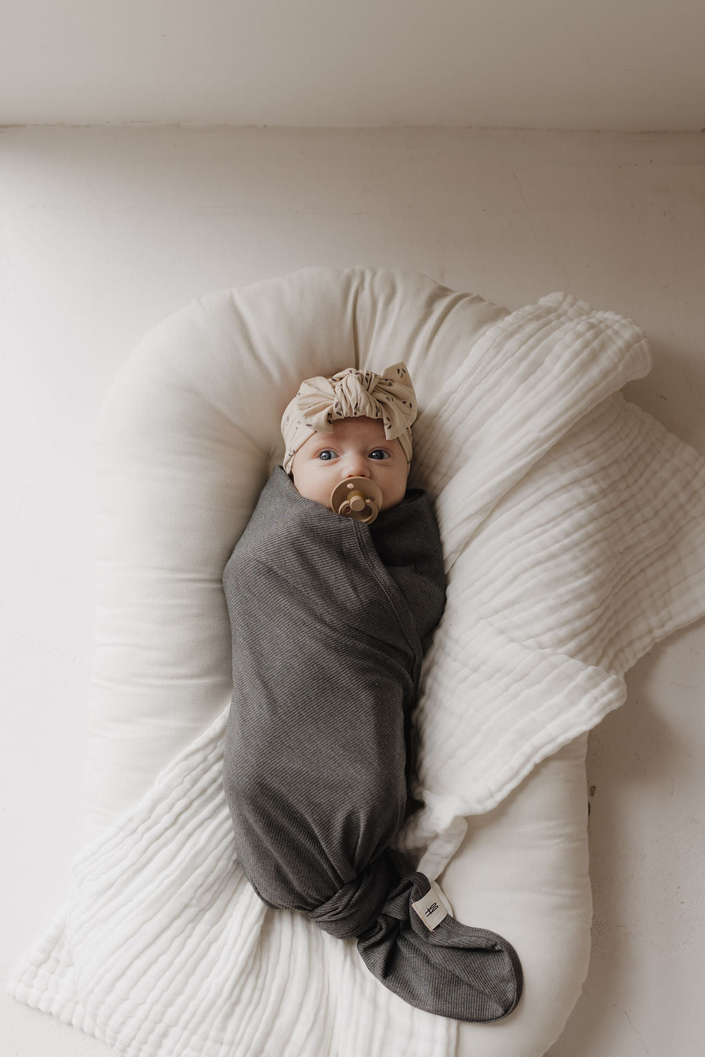 Bamboo Swaddle | Shadow