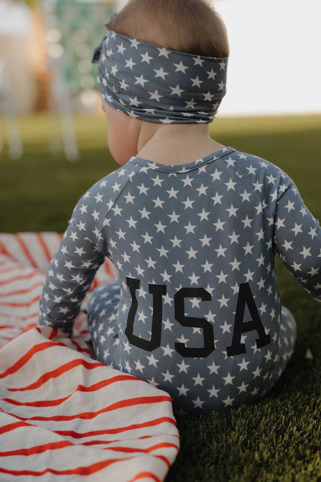 Bamboo Headwrap | Star Spangled