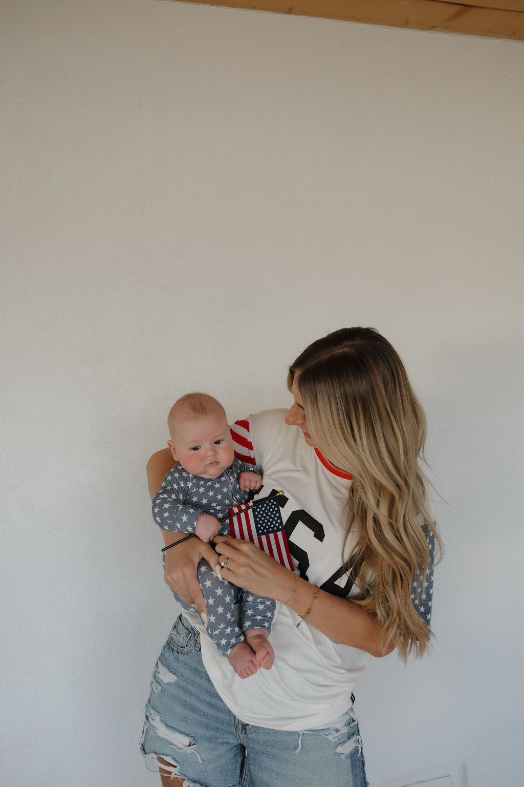 Bamboo Zip Pajamas | Star Spangled