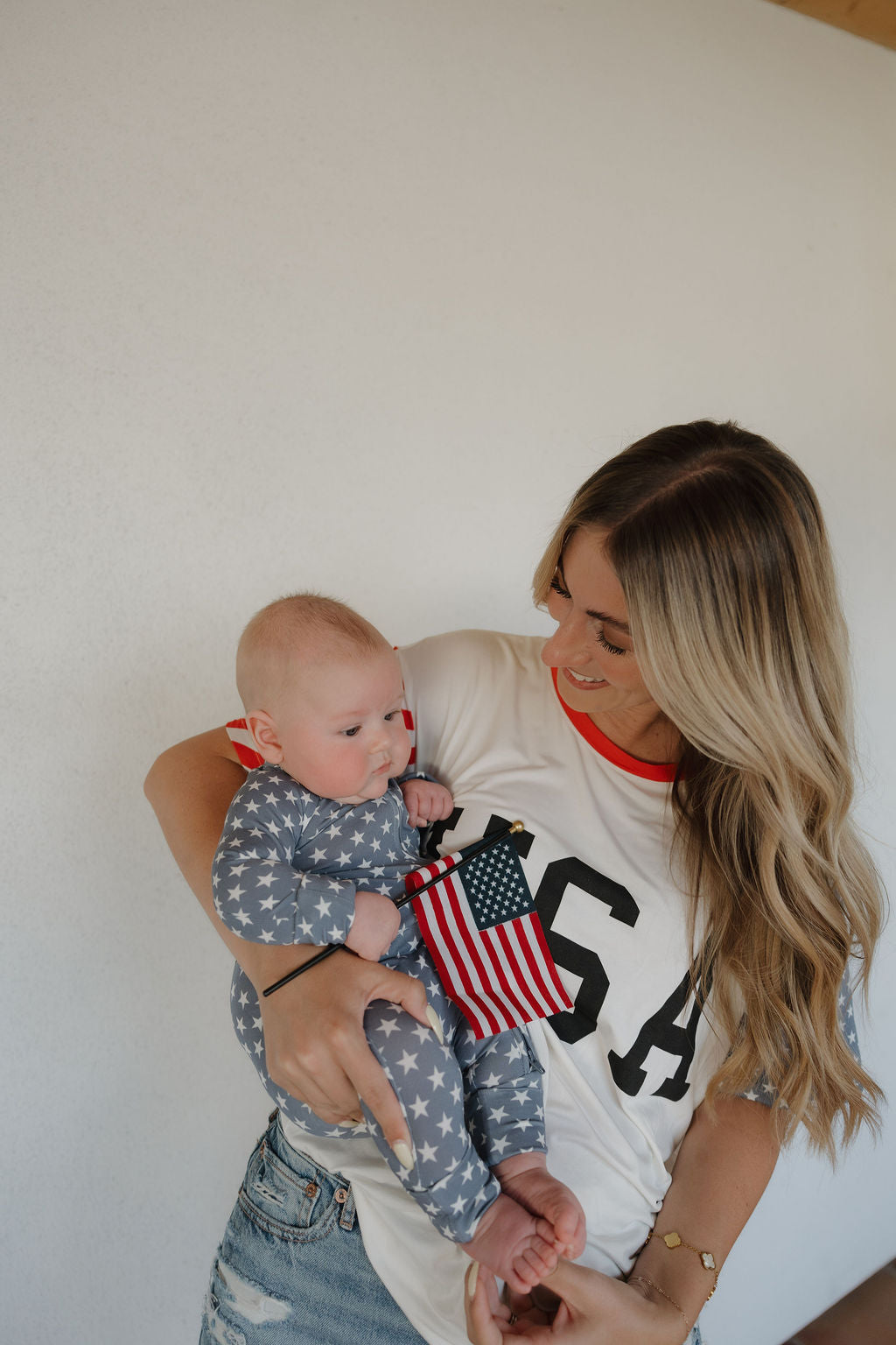 Bamboo Zip Pajamas | Star Spangled