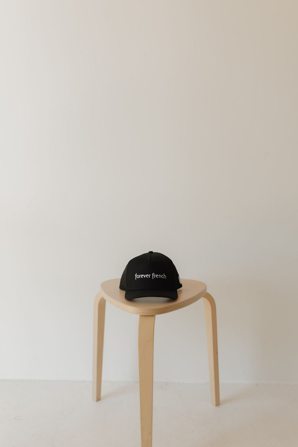 Trucker Hat | forever french Black