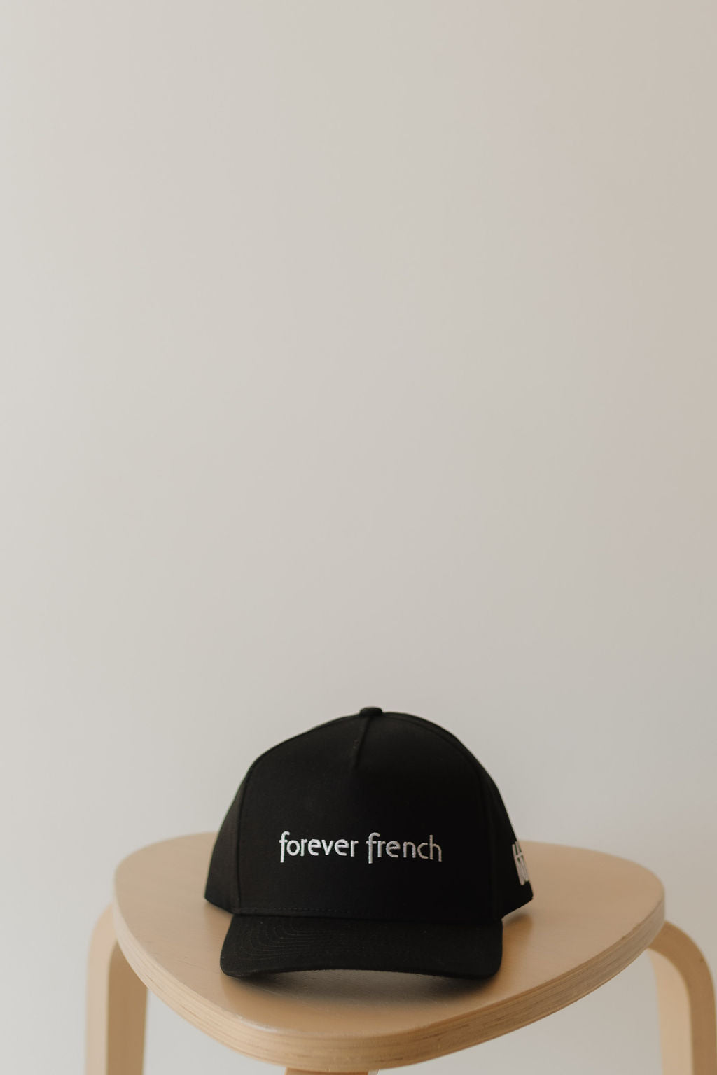 Trucker Hat | forever french Black