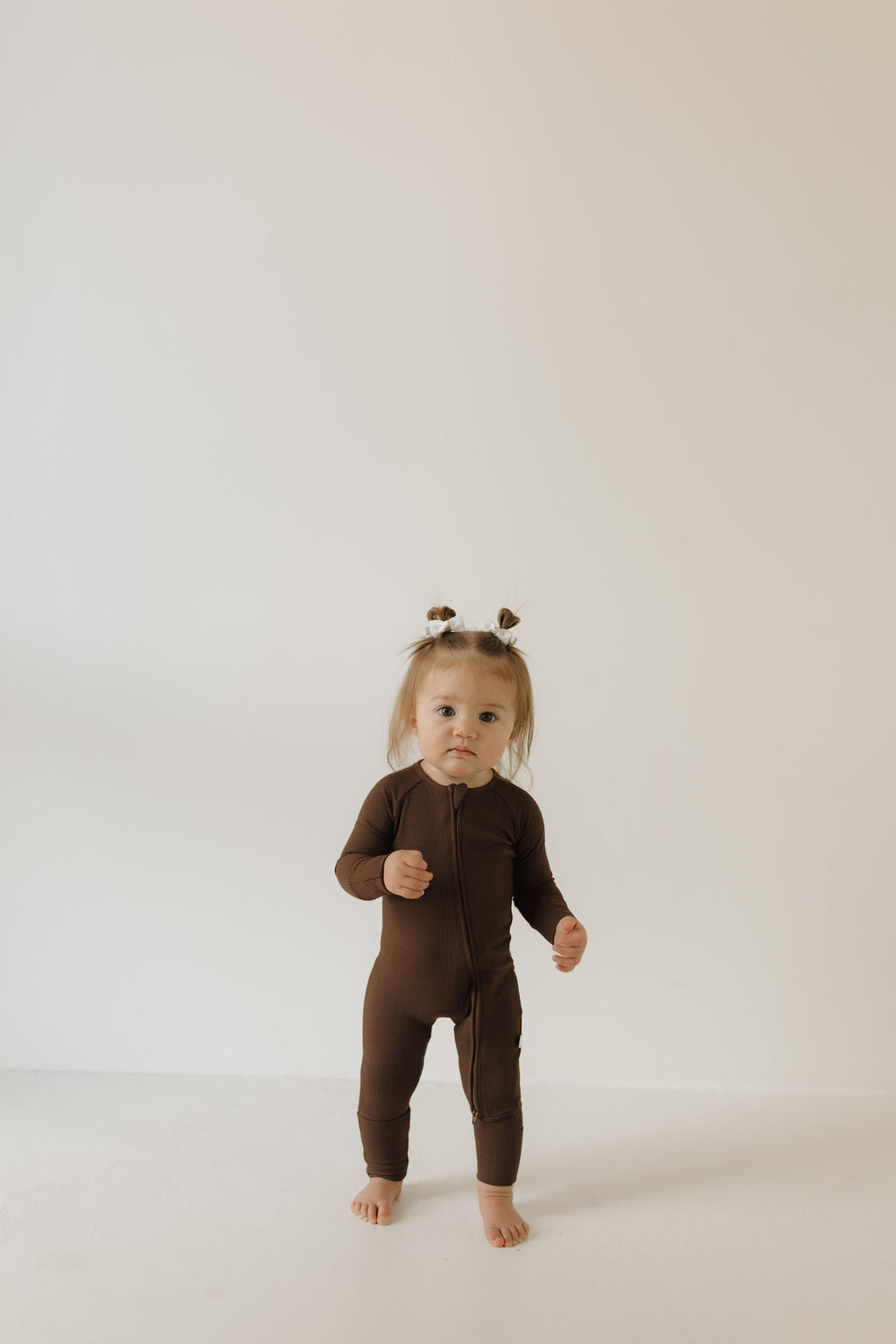 Bamboo Zip Pajamas | Coffee Bean