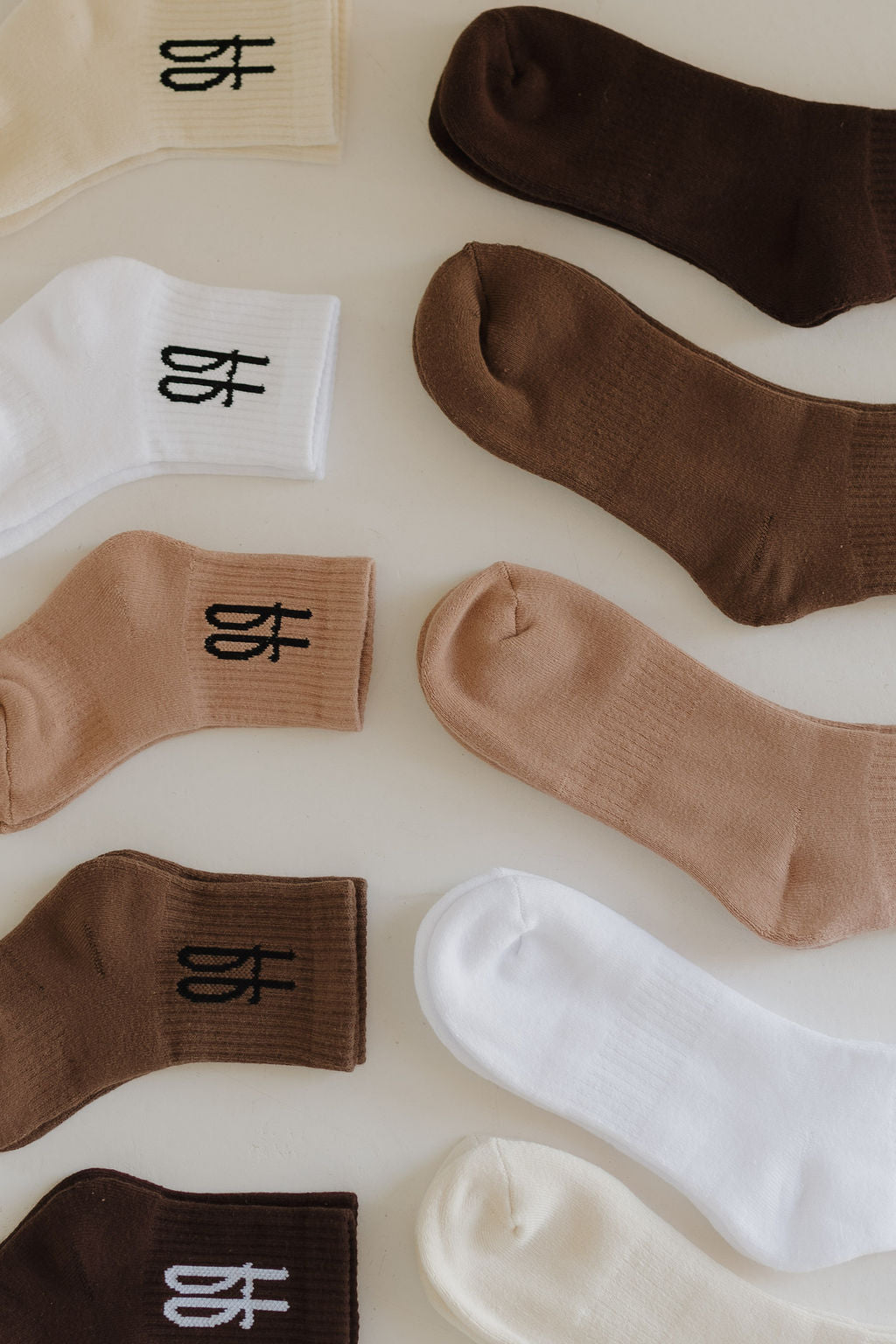 ff Crew Socks | Sandstone