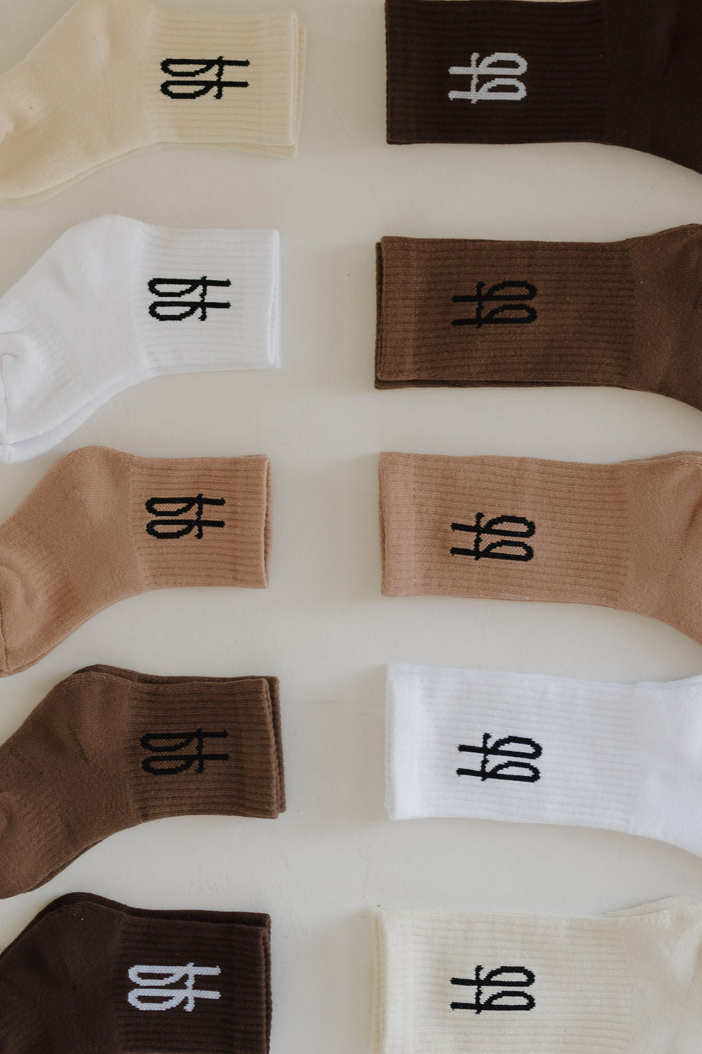 ff Crew Socks | Sandstone