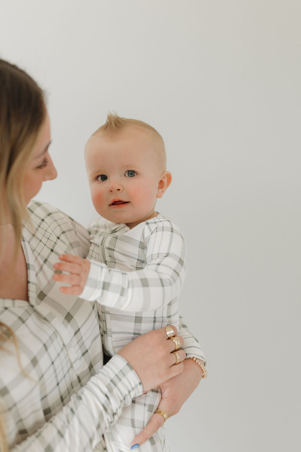 Bamboo Zip Pajamas | Picnic Plaid