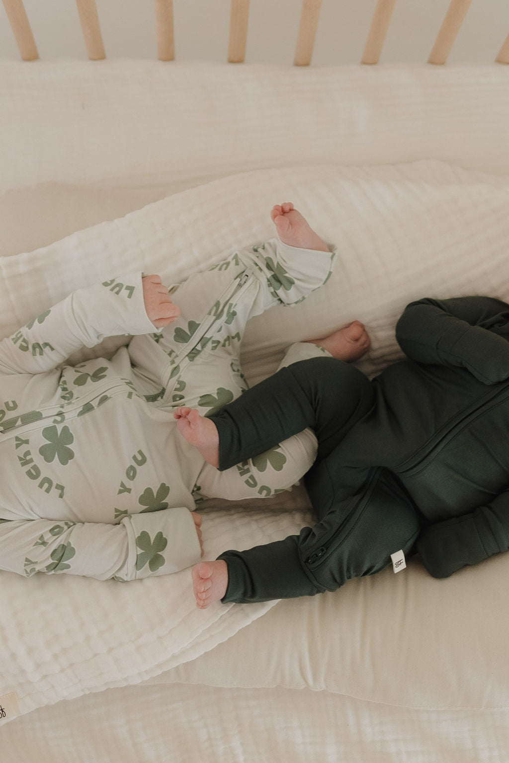 Bamboo Zip Pajamas | Emerald