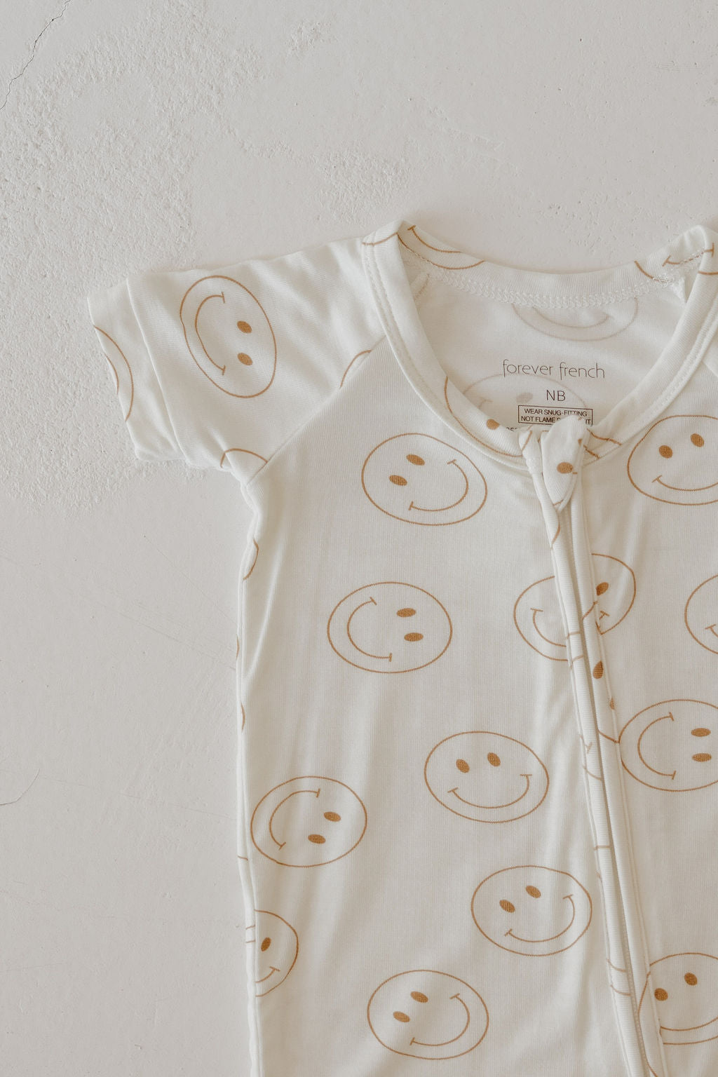 Bamboo Zip Shortie | Just Smile