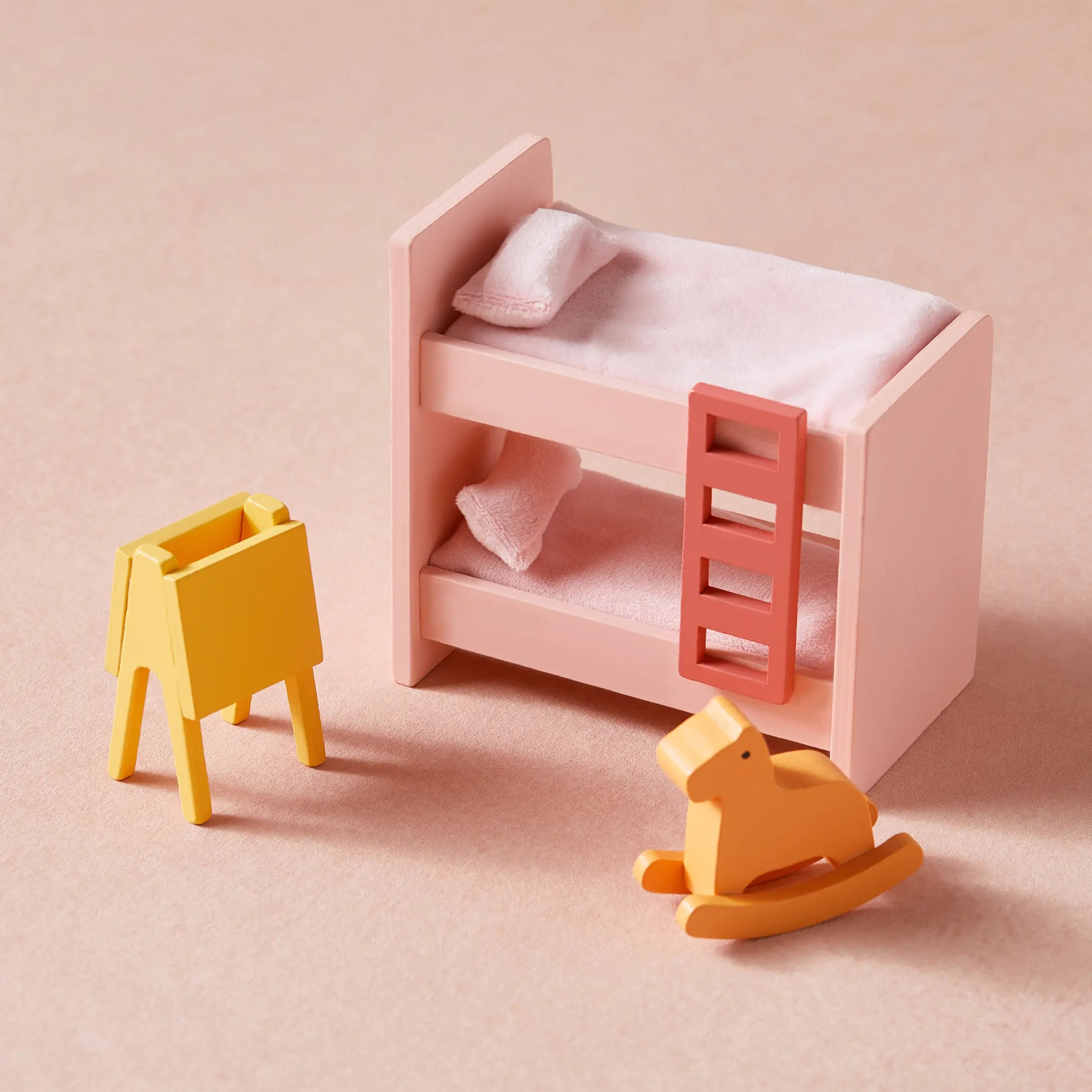 Tiny Land® Love Dollhouse with 30 Furniture Dollhouse Tiny Land   