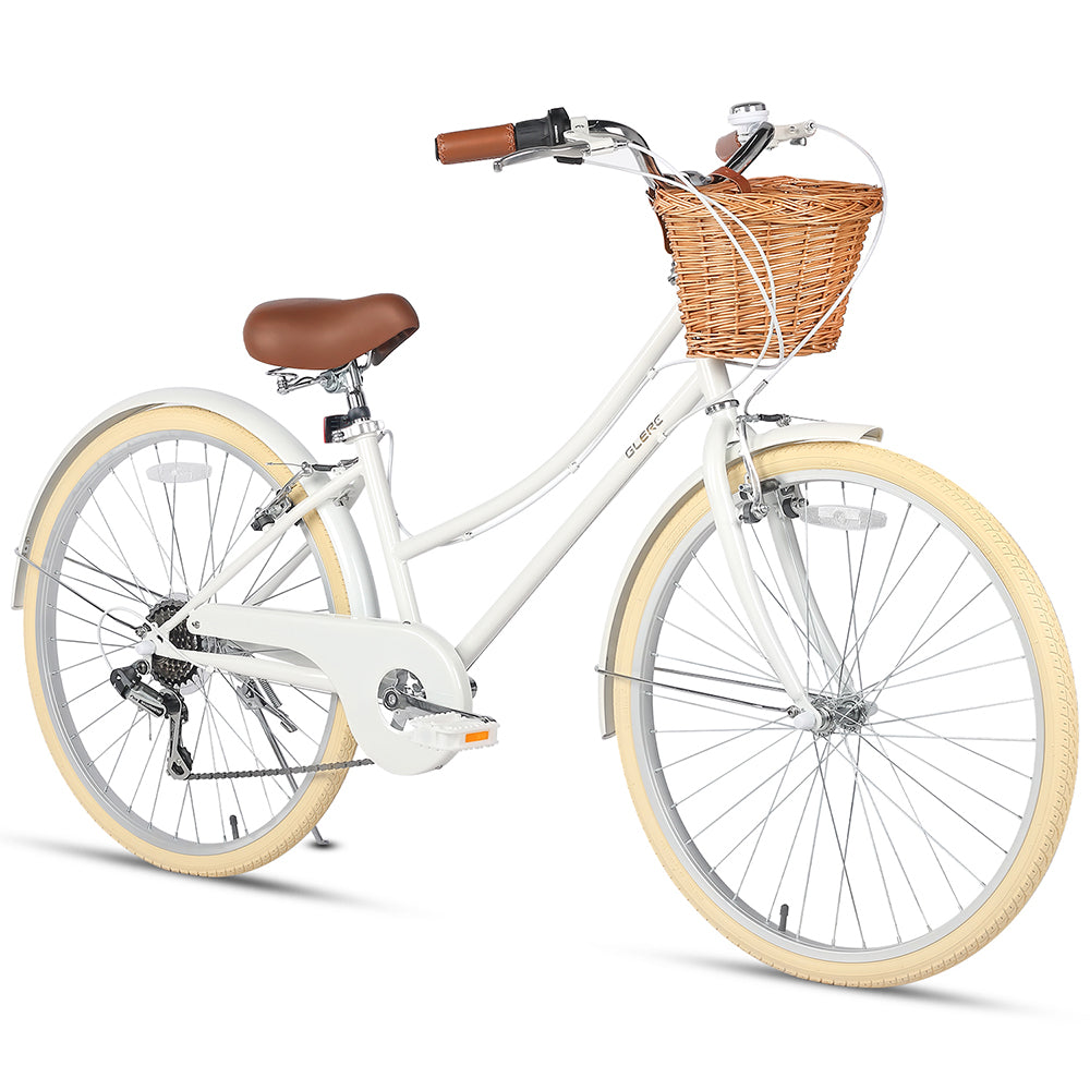 Glerc 26" Best Beach Cruiser Hybrid Kids & Adults Bike - Missy