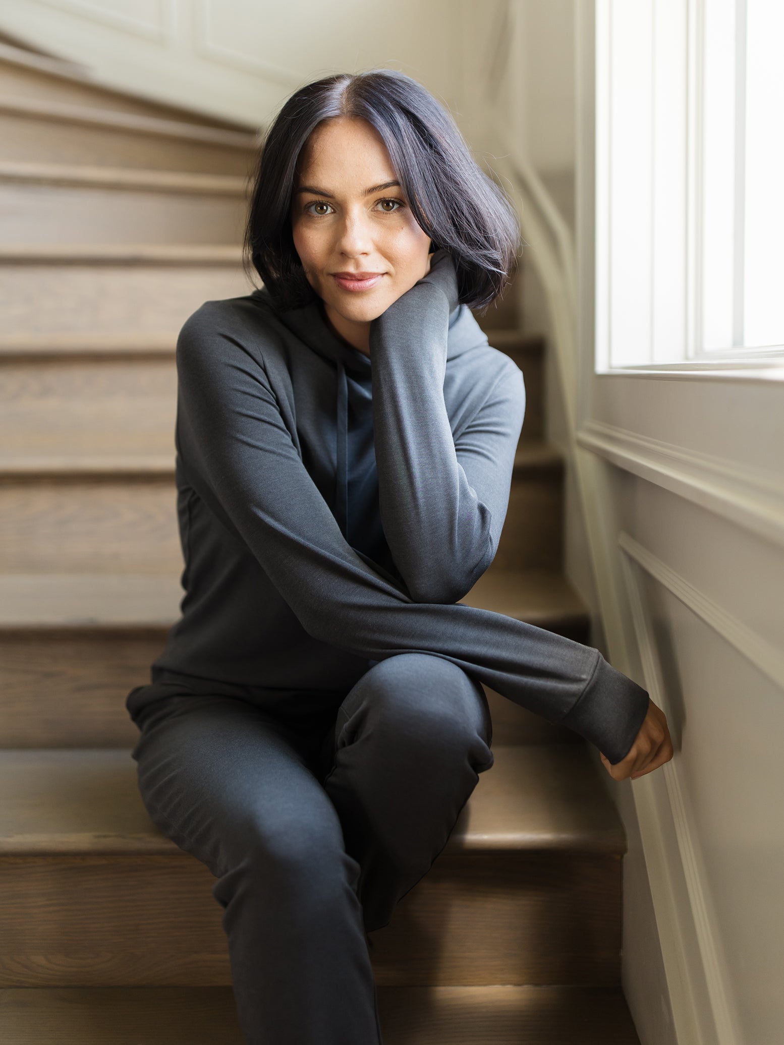 Women's Brushed Bamboo Jogger Set