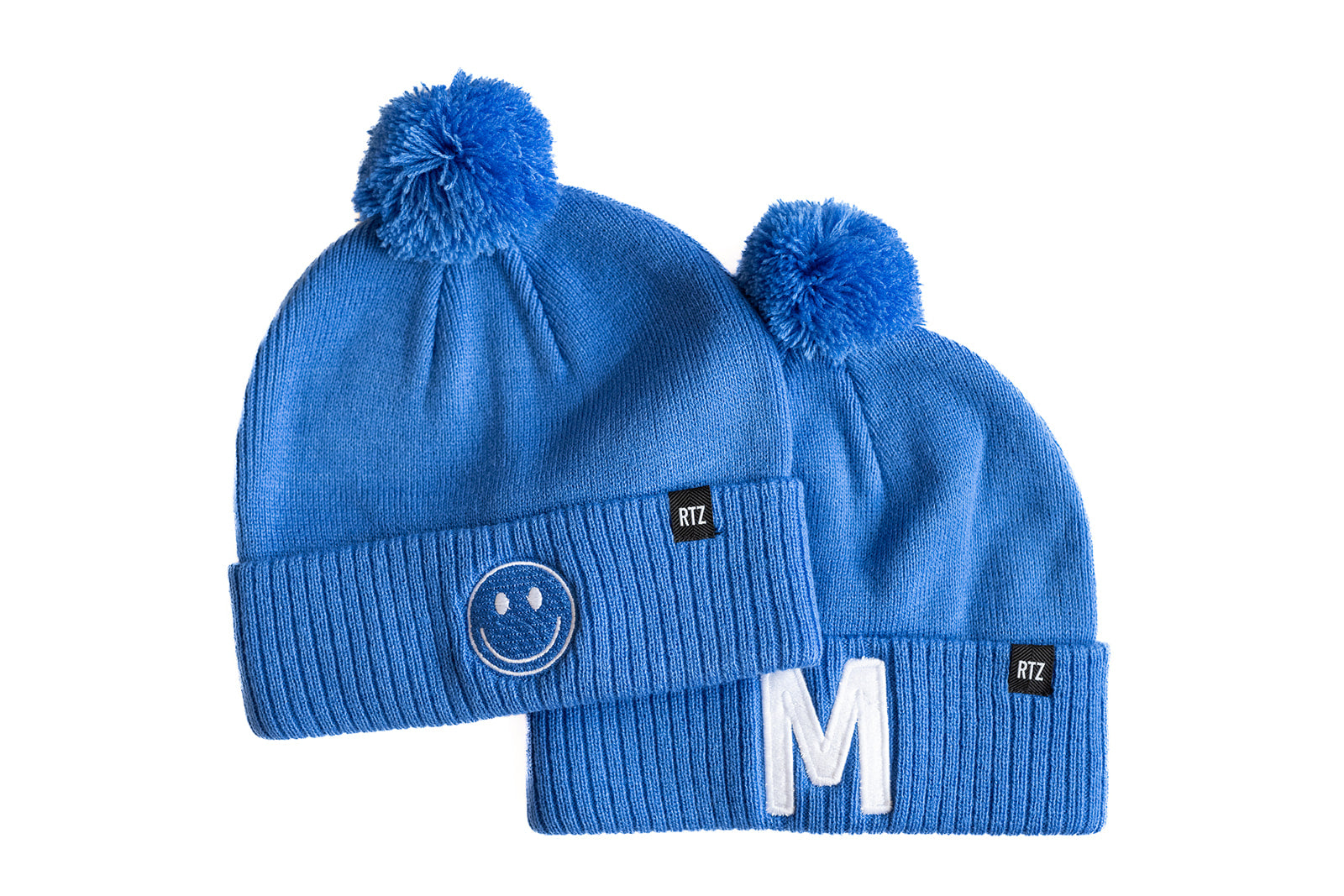 Smiley Pom Pom Hat