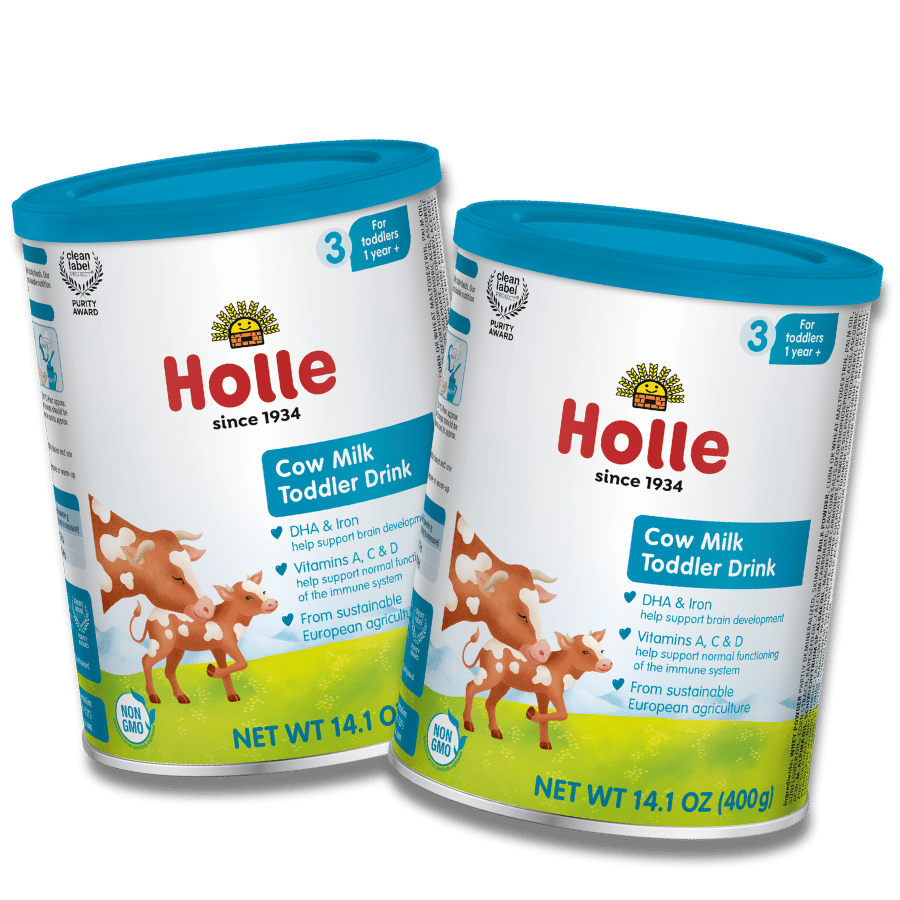 Intro - Holle Cow Milk Toddler Drink - Stage 3 | Non GMO (14 oz)