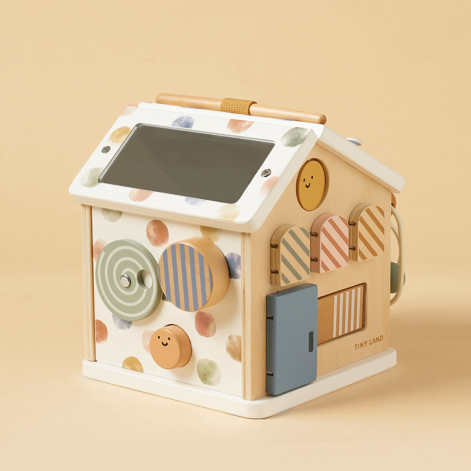 Tiny Land® Cottage Activity Cube - Morandi