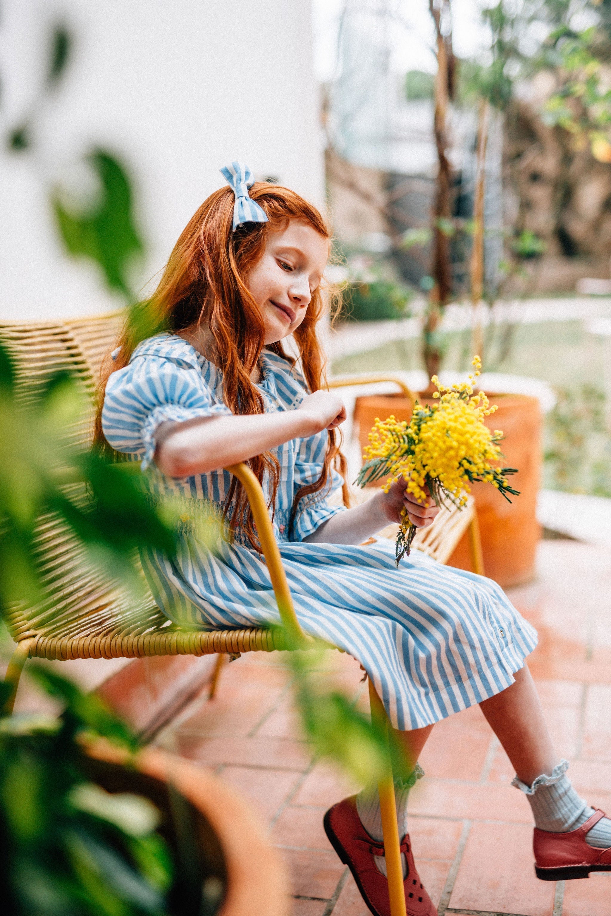 Rosalie Dress - Deauville Stripes