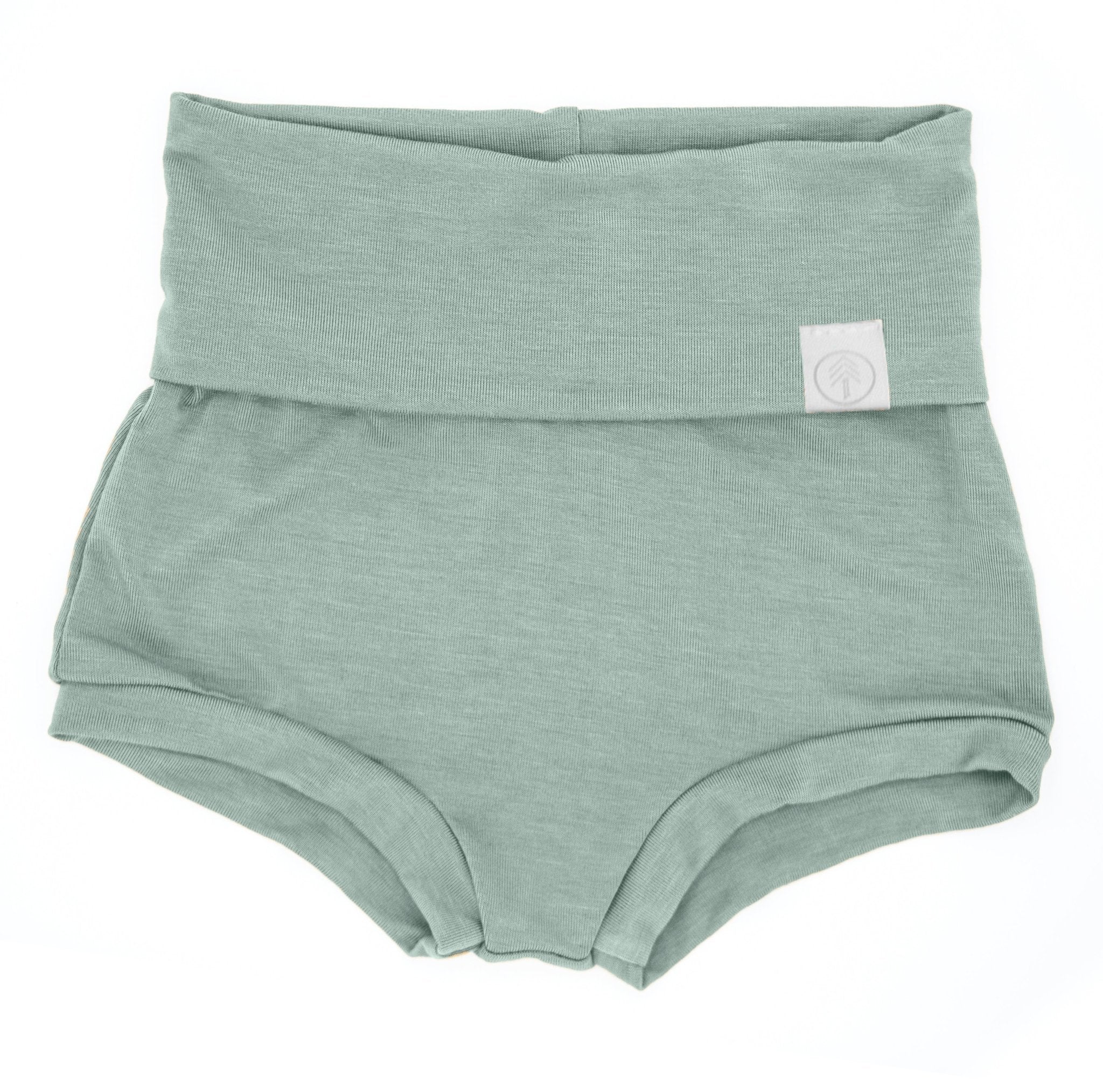 3t, 4/5t | Fold Over Bloomers | Sage | Bamboo