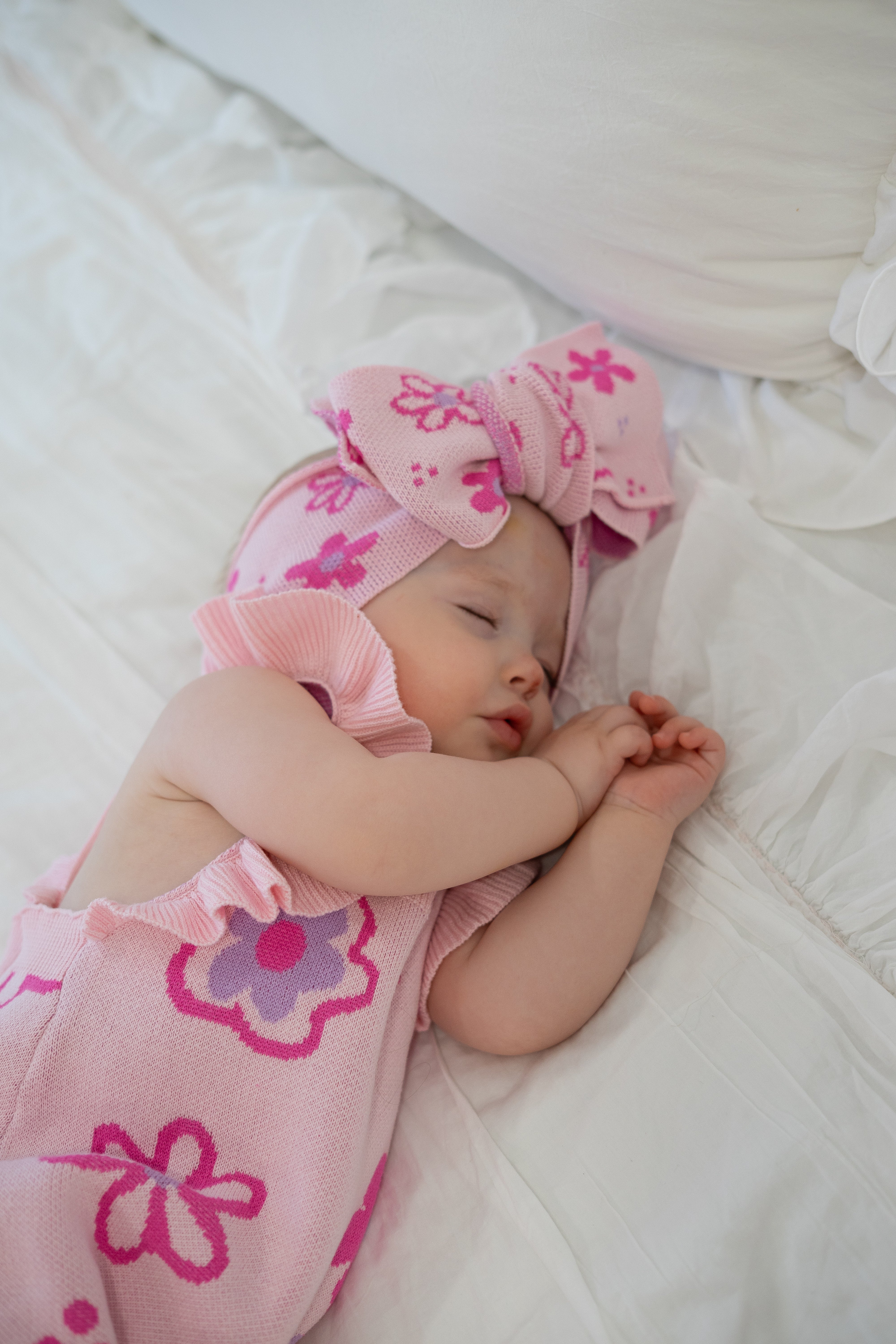 Wildflower Dreams Romper - Powder Pink