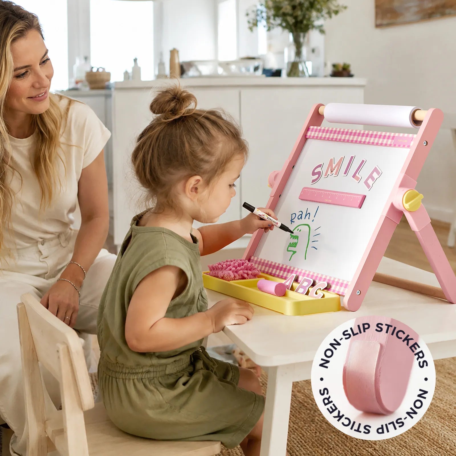 Tiny Land® Double-Sided Magnetic Tabletop Easel