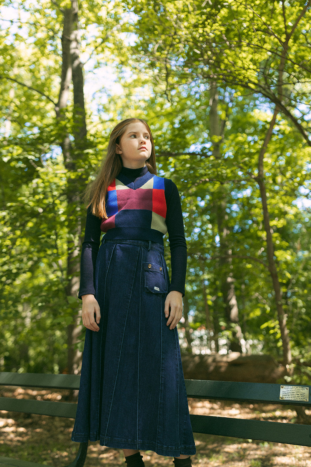 Soft Knit Vest - Navy