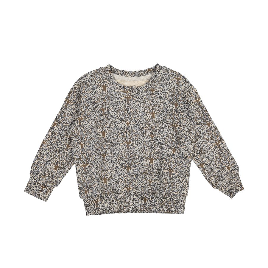 The Printed Sweatshirt - Forest