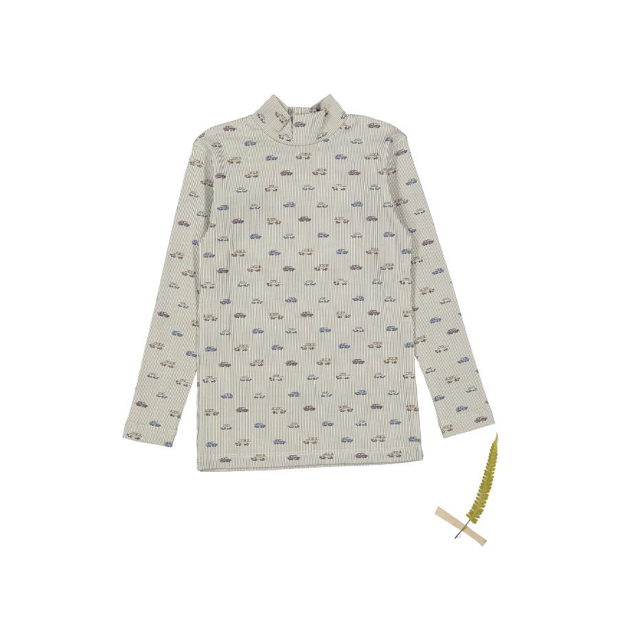 The Printed Tutleneck - Vintage Car