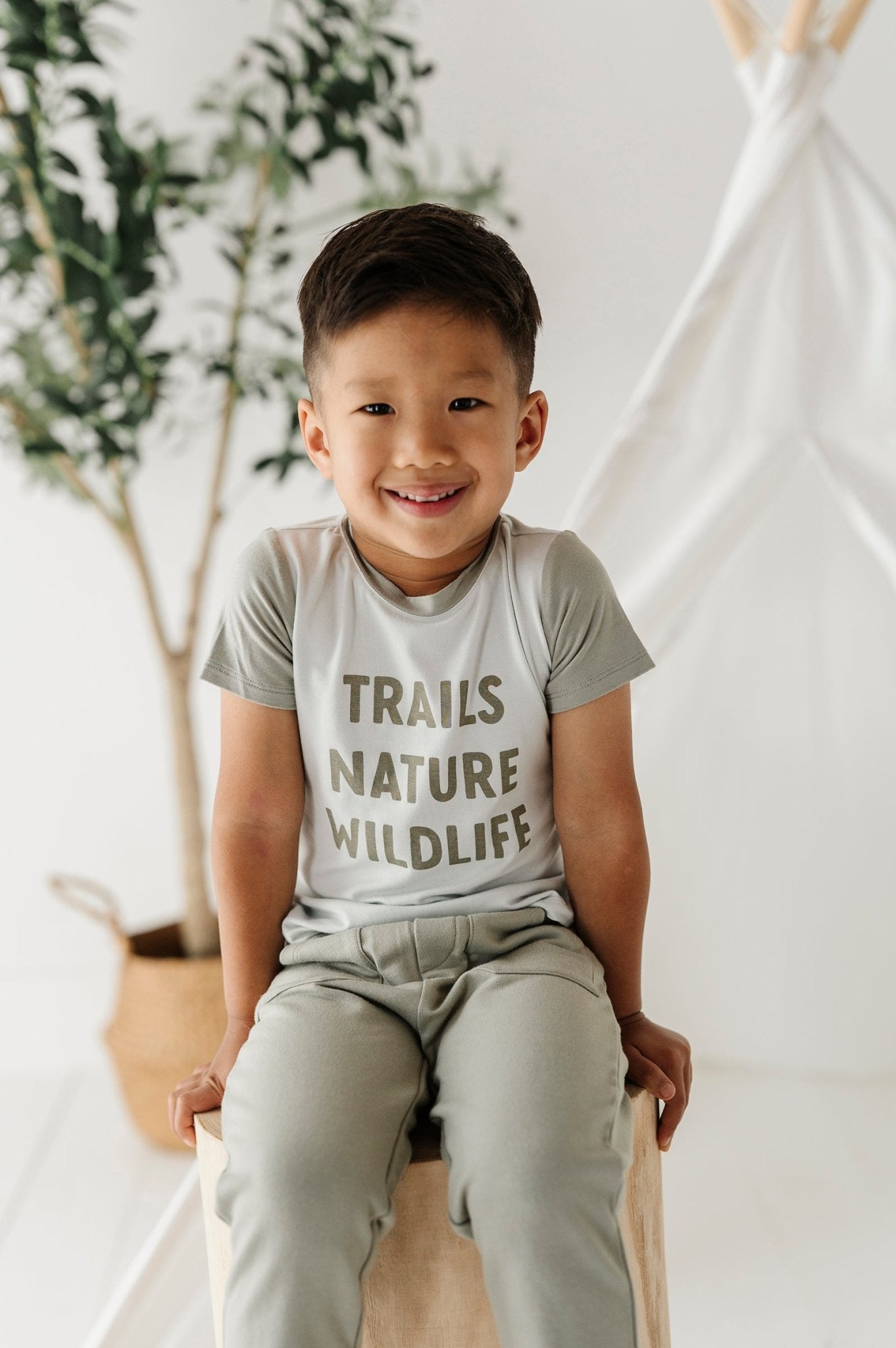 Boy's Colorblock Tee