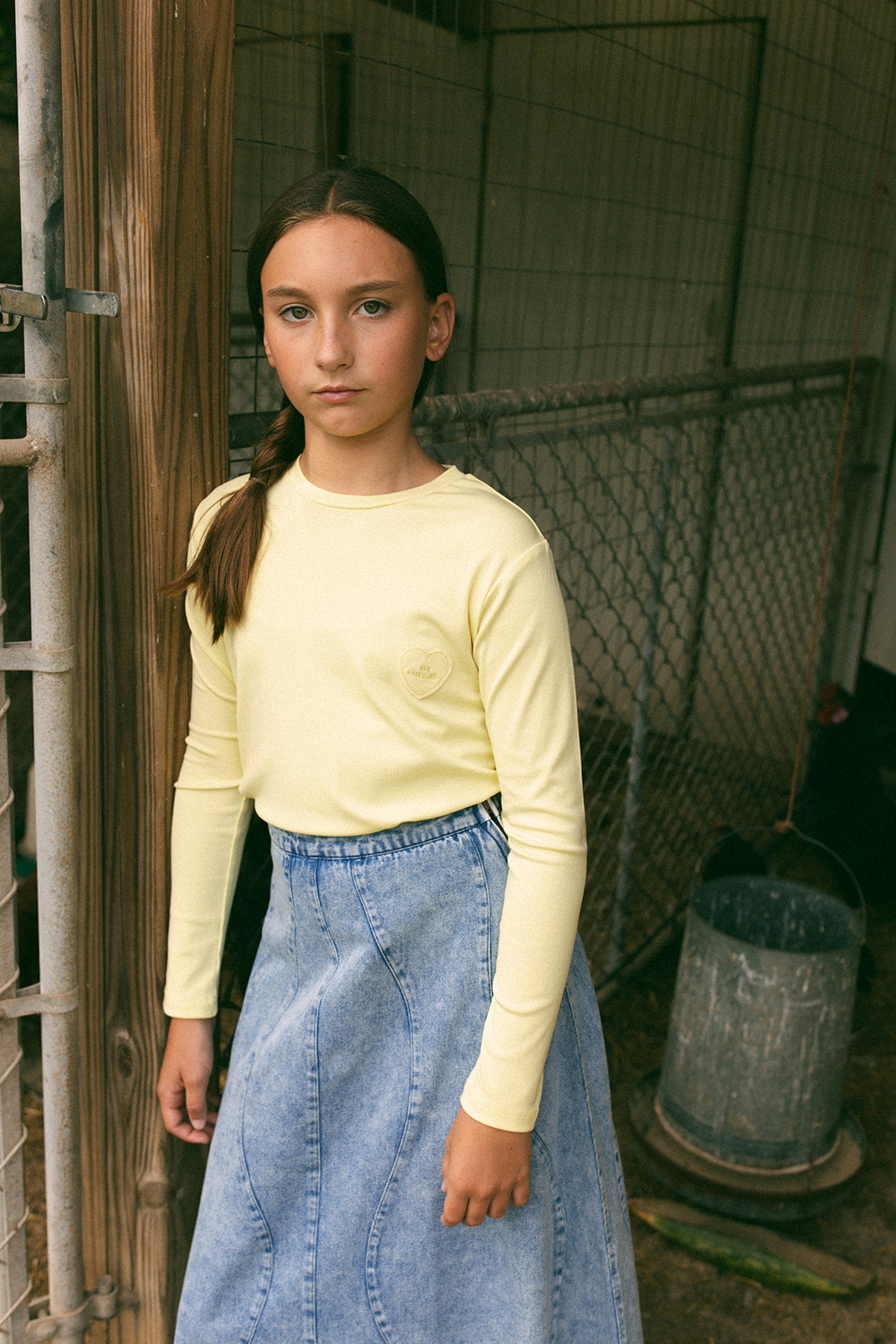 Leora Tee - Yellow