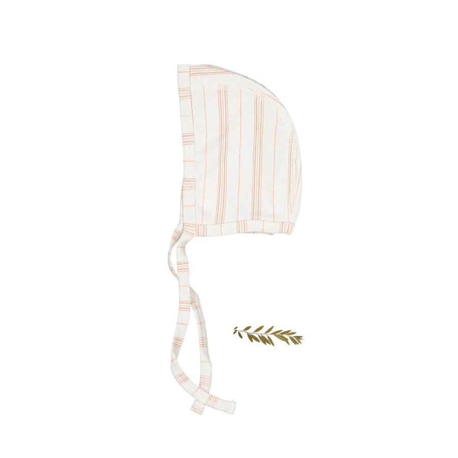 The Printed Bonnet - Rose Stripe