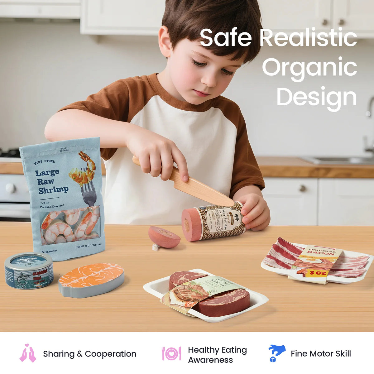 Tiny Land® Organic Meat & Seafood Pack