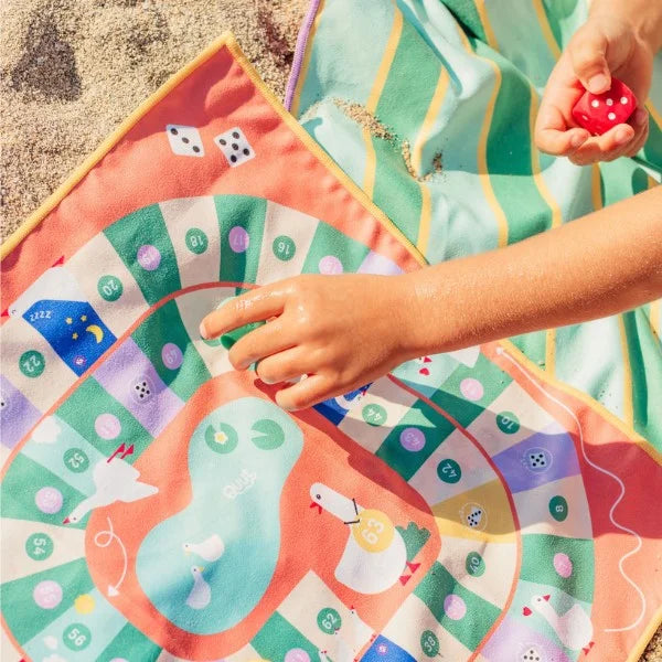 Quut Travel Games – Snakes & Ladders & Game of the Goose for Kids
