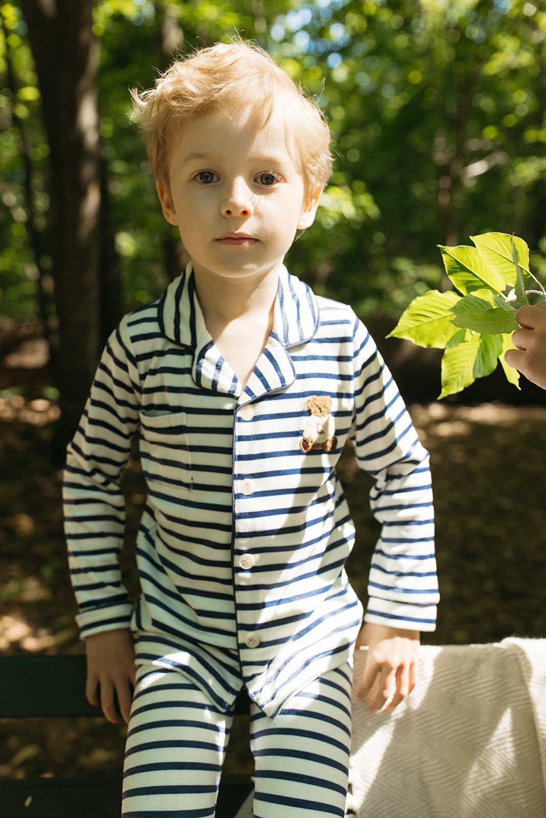 Teddy Grandpa Set - Navy