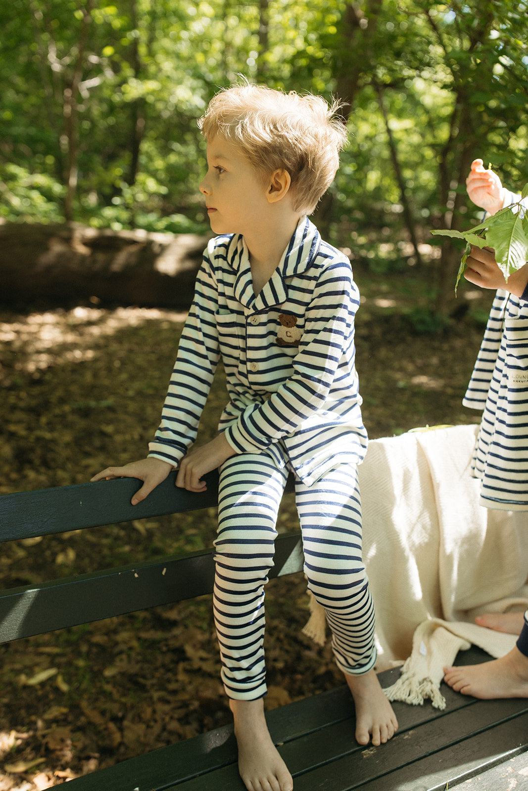 Teddy Grandpa Set - Navy