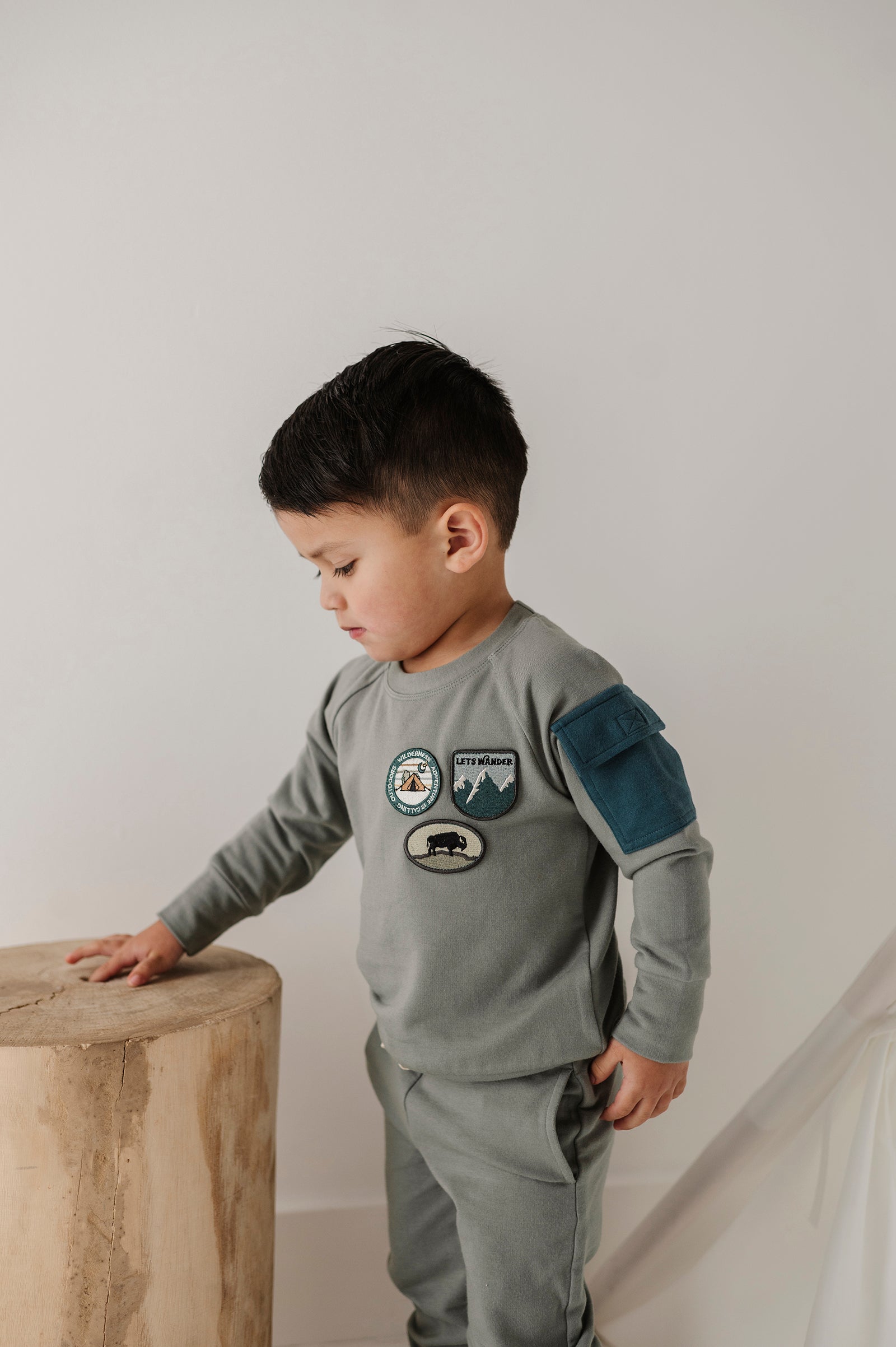 Boy's Raglan Sweatshirt