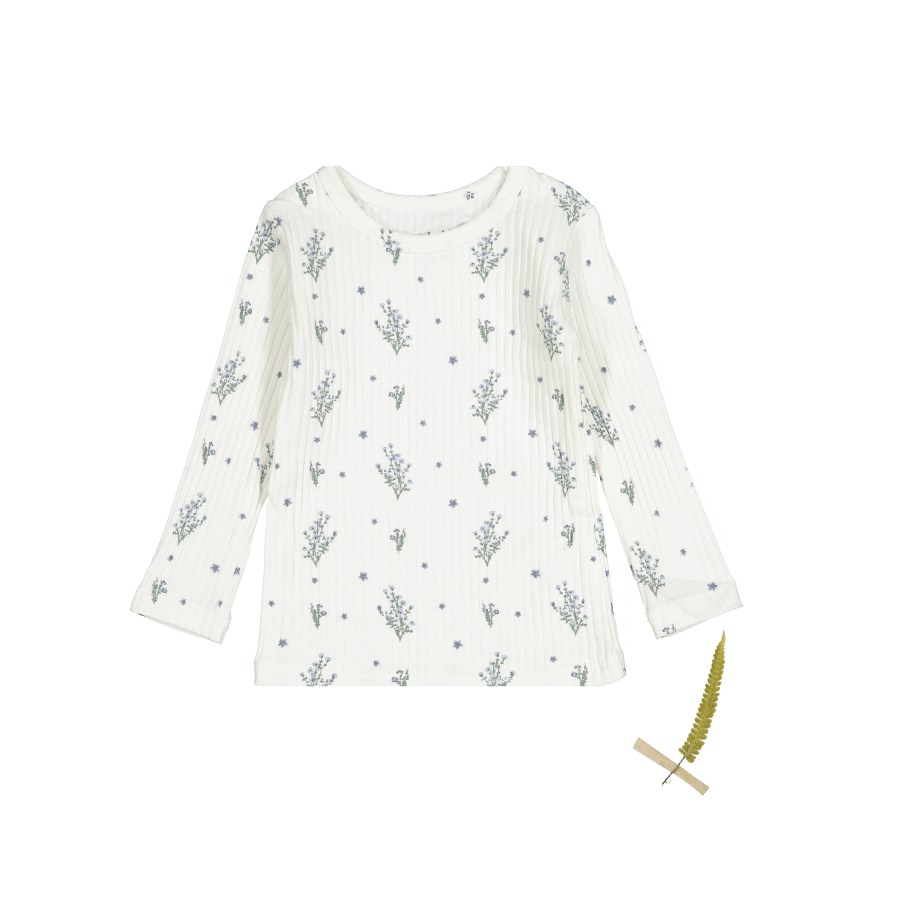 The Printed Long Sleeve Tee -  Honeybunch