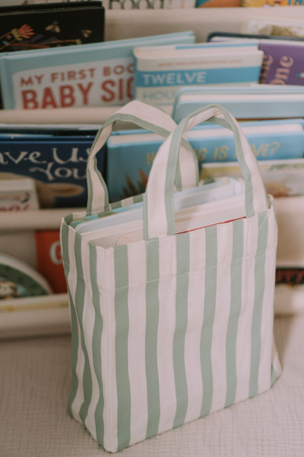 Brave Canvas Tote + Mini Tote Bag Set