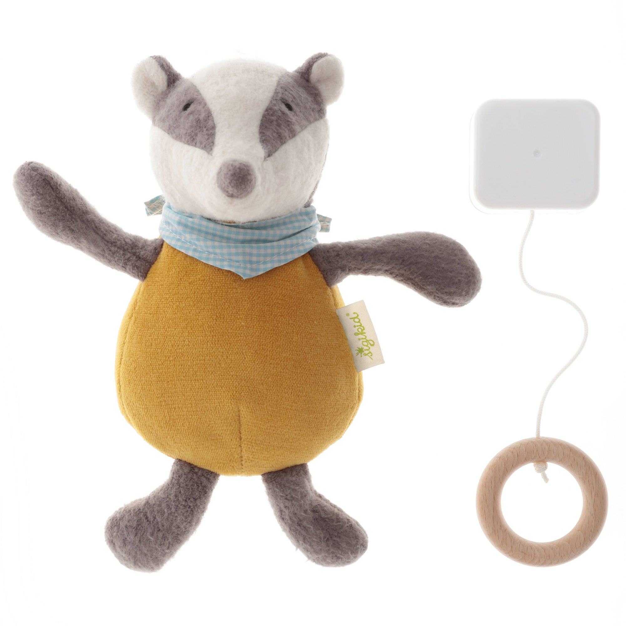 Organic Badger Musical Toy