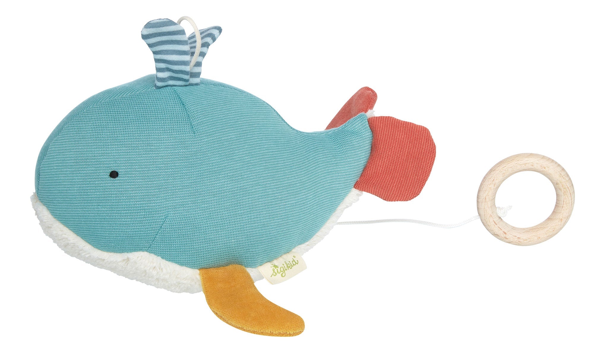 Organic Whale Musical Toy