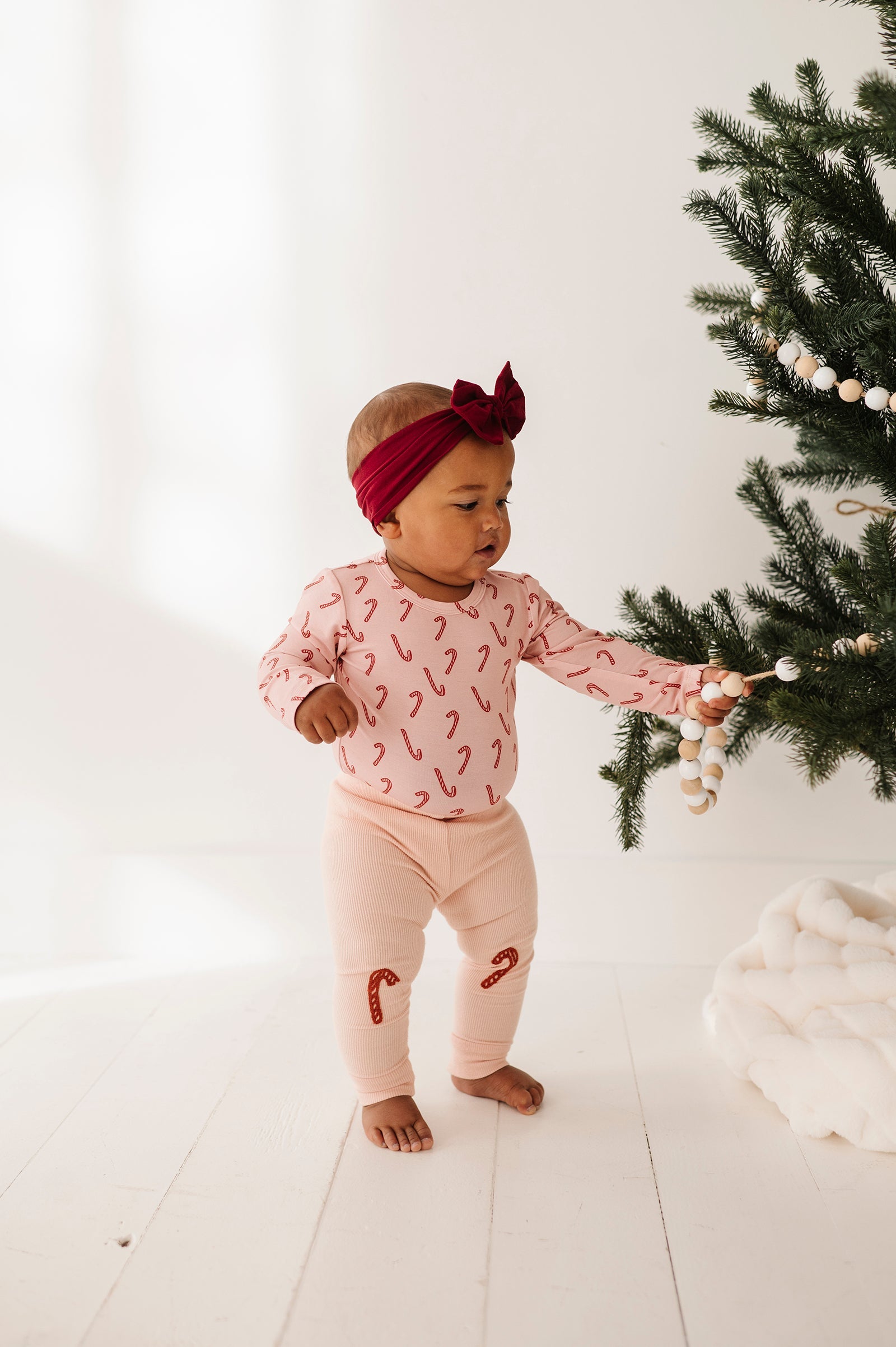 Patch Ribbed Leggings