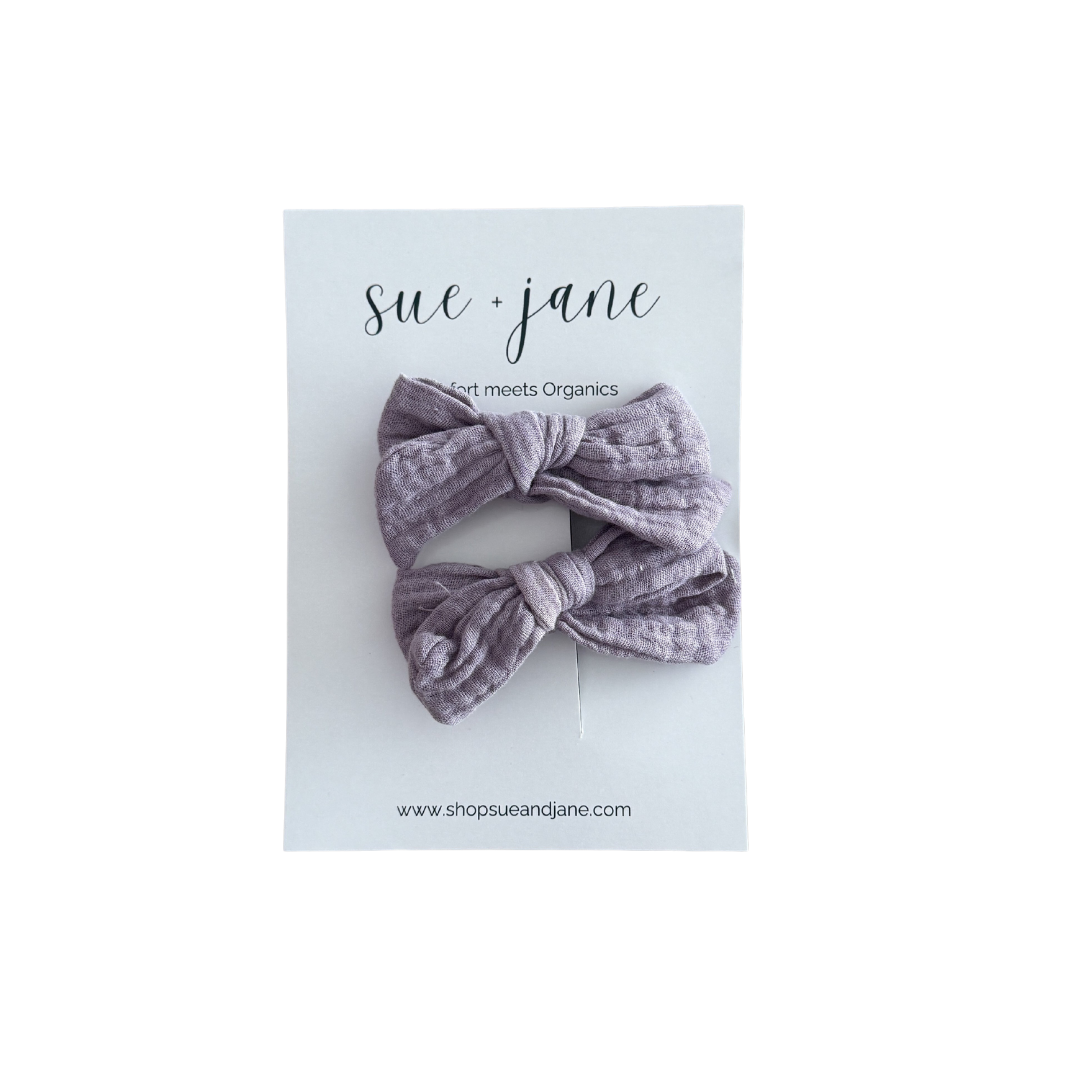 Orchard Organic Cotton Bows