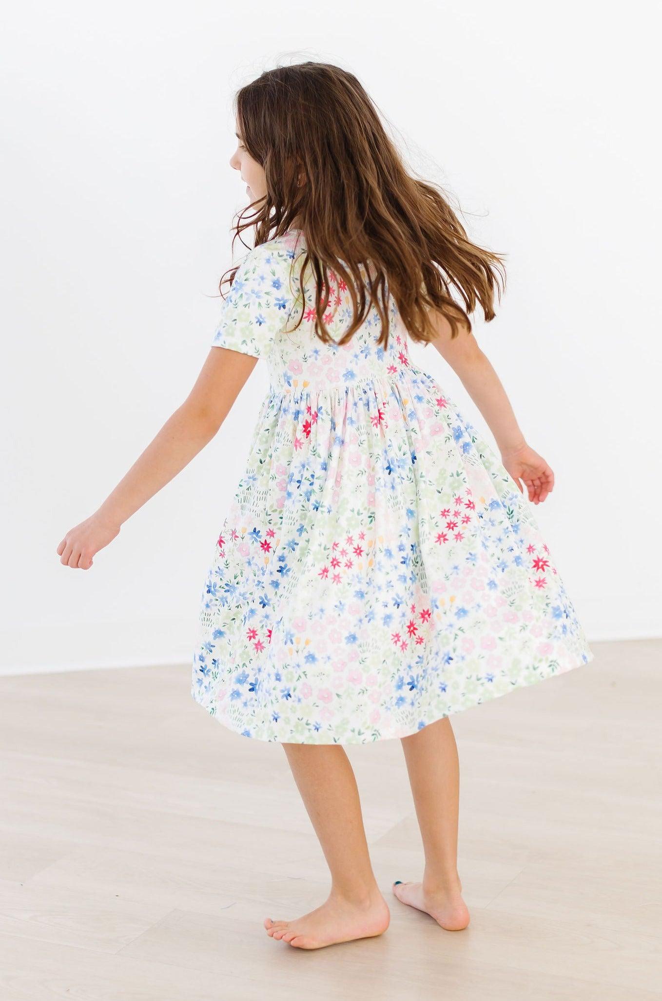 Sunshine Meadows S/S Pocket Twirl Dress