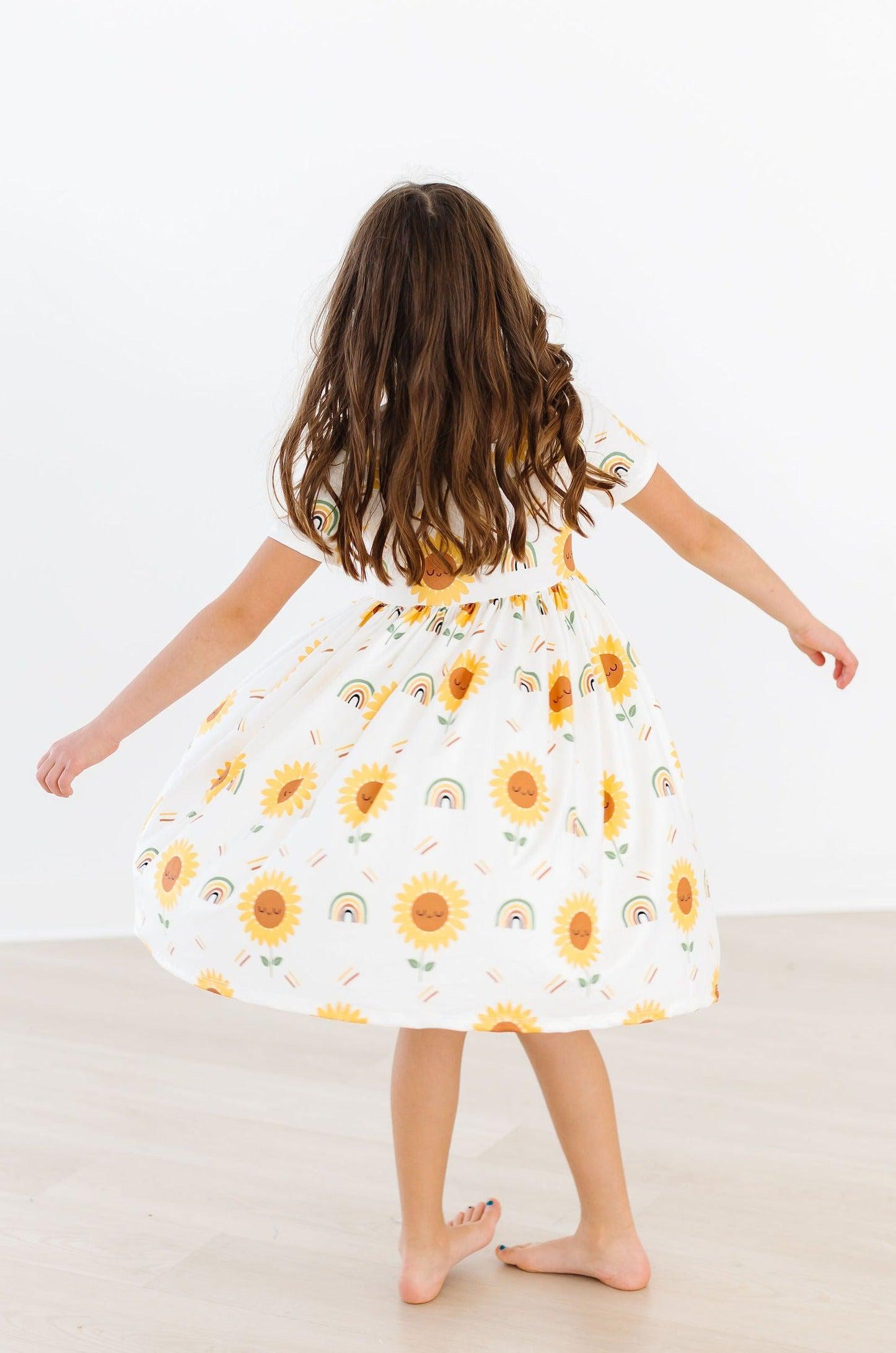 Sunflower S/S Pocket Twirl Dress