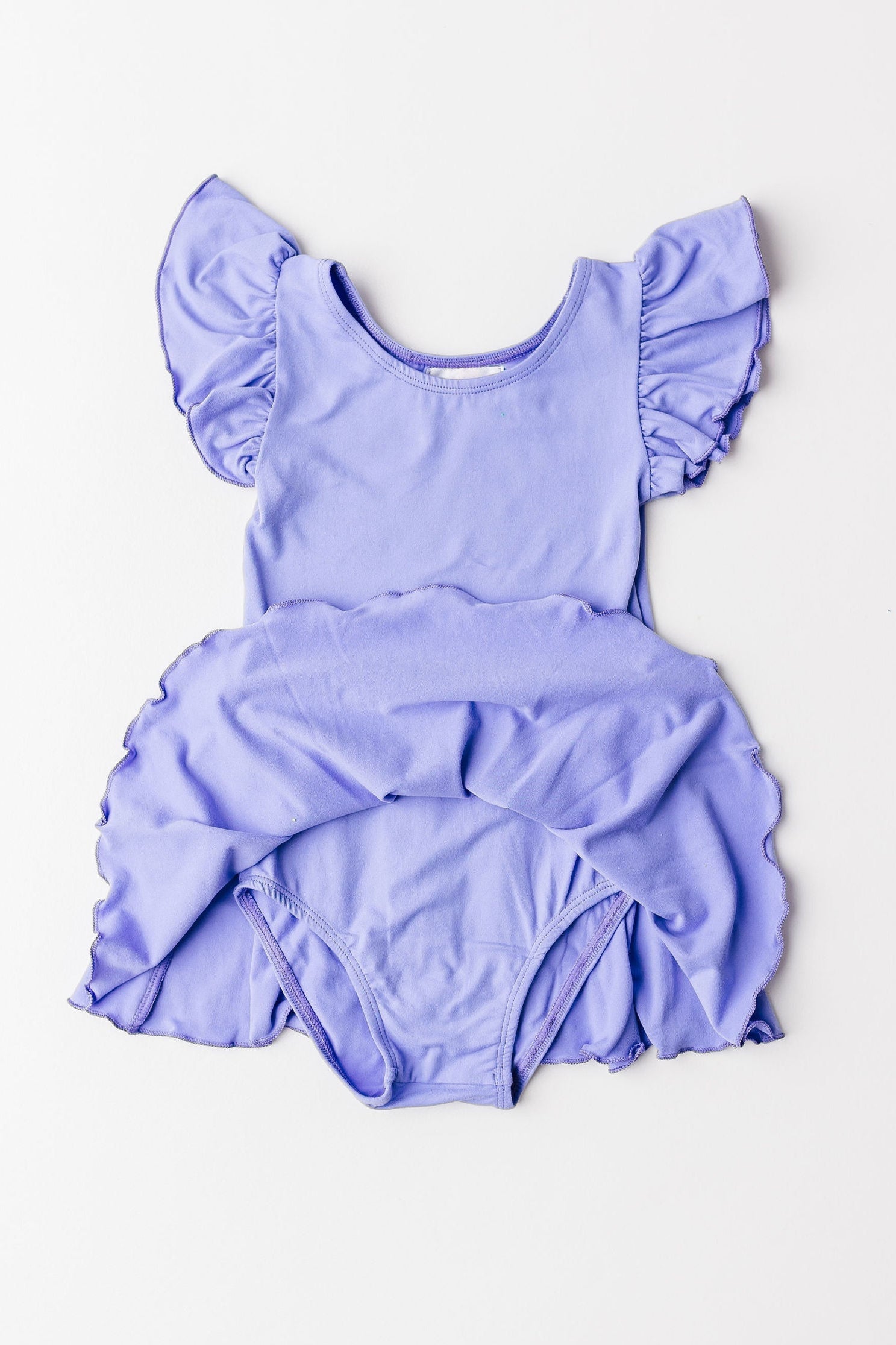 Periwinkle S/S Twirl Leotard