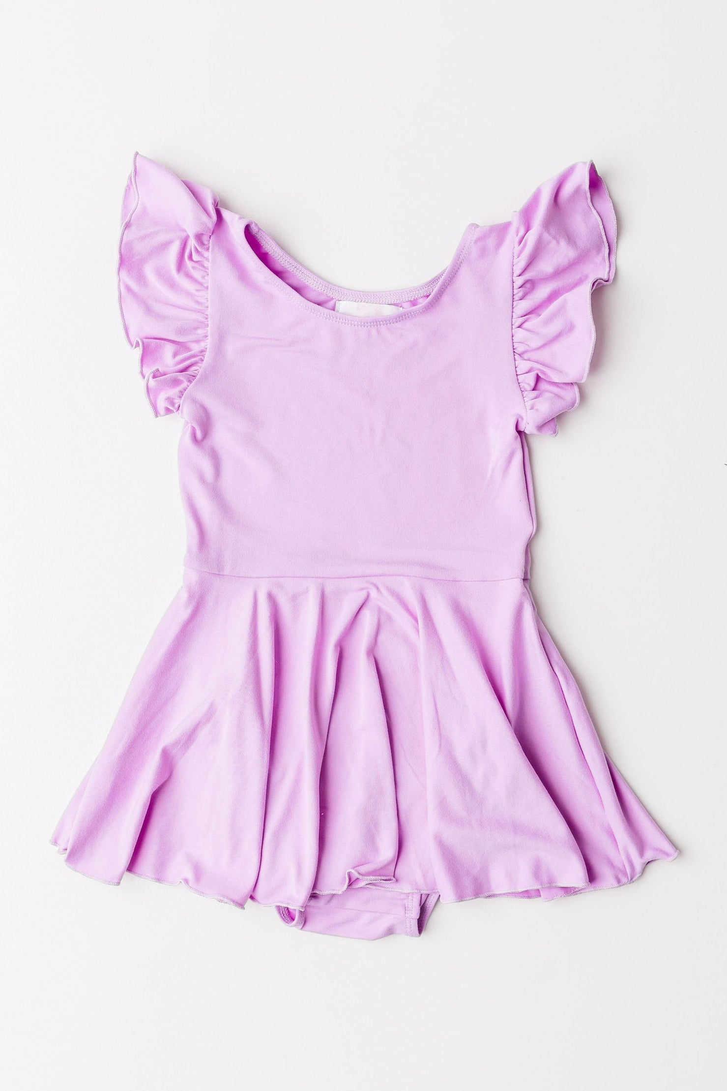 Bright Lilac S/S Twirl Leotard